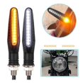 thumbnail image 3 of 24LED Motorcycle Turn Signal Lights White Amber Dynamic Indicators Front Rear Flasher Blinker Light, 3 of 5
