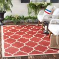thumbnail image 4 of Safavieh Tapis Rouge Intérieur Extérieur - 5 Pieds3 Pouces x 7 Pieds7 Pouces, 4 of 4