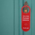 thumbnail image 4 of YSNOOWE Señal De Puerta Roja Para Oficina Con Texto No Molestar Y Elegante Para Mayor Privacidad, 4 of 8