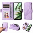 thumbnail image 1 of Funda GANGXUN para OnePlus Nord CE 3 Pro con diseño acolchado elegante, cuero PU, protección total y ajuste preciso, 1 of 5