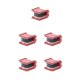 thumbnail image 3 of Bearachild Esponja Cepillo Depurador En forma de U Platos de cena Platos Herramienta de Mancha rápida Vajilla Removedor de fregado Gadget Rosa Rosado 5Conjunto, 3 of 6