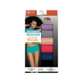thumbnail image 3 of Fruit of the Loom Women's 360 Stretch Microfiber Low-Rise Brief Underwear, 6-Pack, 3 of 11