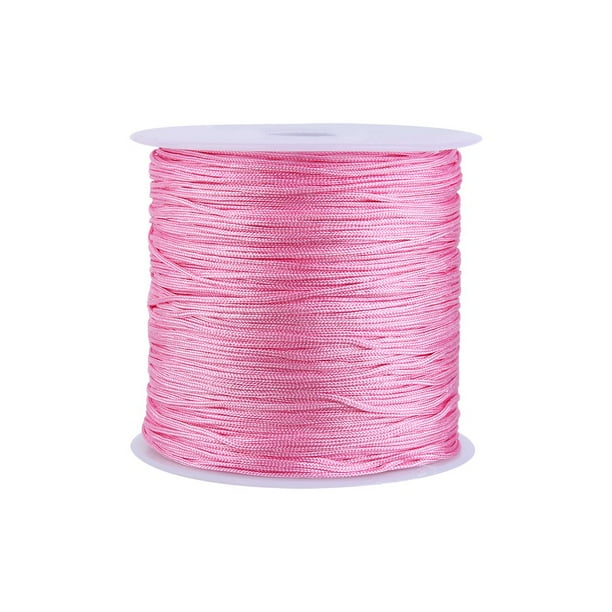 Cordón de nudo chino, hilo de cordón de joyería, suficiente rigidez para la renovación de la decoración del hogar, camping, acolchado de bricolajeCostumes Fyydes Descripción de la referencia