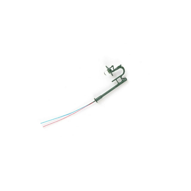 Yuarrent 1:150/1:200 farolas modelo de cabeza única diseño de tren ferroviario estilo de moda miniatura DIY manualidades luz jardín Artesanía tipo 9 Yuarrent HA066624-09