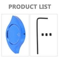thumbnail image 3 of HEALEEP Stylish Blue Radiator Cap Replacement Metal Coolant Reservoir Tank Cover for Cars, 3 of 8