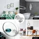 thumbnail image 3 of Organizador de pared multiusos shaofei gancho para colgar llaves ropa toallero estante de baño 6 piezas plástico gris, 3 of 5