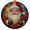 Santa, variant on Snowman Ornament, Cute Snowman, Winter Scene Ornament, Holiday Decor, Unique Ornament, Gift Idea, Christmas Ornament, Holiday Keepsake, Xmas Tree Hanging Decoration, Seasonal Gift