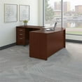 thumbnail image 2 of Bush Business Furniture Series C 60" Left 3 Drawer L-Shaped Desk in Mahogany, 2 of 7