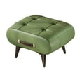thumbnail image 4 of DOLITY Foot Stool Comfortable Shoe Changing Stool for Apartment Bedside Living Room Green, 4 of 9