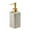 Gray, variant on Soap Dispenser Decorative Manual Pump Reusable Liquid Soap Lotion Dispenser