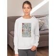 thumbnail image 2 of Coral Charts Sweatshirt Women -Vision Studio Designs, Female 4X-Large, 2 of 4