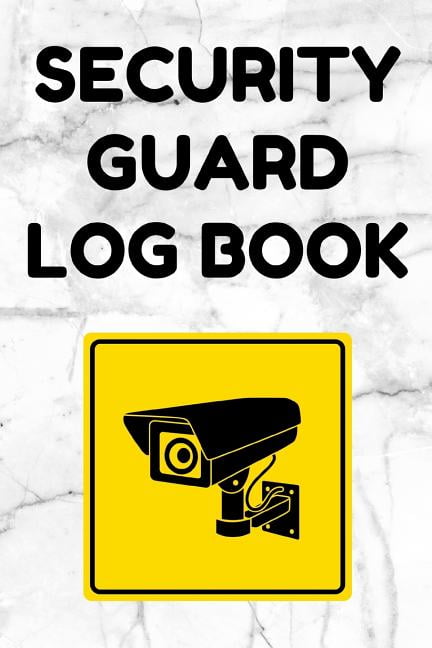 security guard log book security incident report book walmart incident report