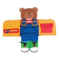 thumbnail image 2 of Melissa & Doug Soft Activity Baby Book - Dress Up Bear, 2 of 4