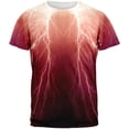 thumbnail image 1 of Boulons de Foudre Partout sur le T-Shirt Adulte, 1 of 2