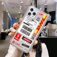 thumbnail image 1 of Fundas de silicona pintadas a la moda para Iphone 14, 11, 12, 13 Pro Max, XR, 7, 8 Plus, X, Xs, Max, 6, 6s, SE, 2022, 2020, 13 Mini qiuyongming unisex, 1 of 2
