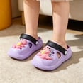 thumbnail image 5 of HGIEYS Boys Girls Toddler Clogs Little Kids on Slides Sandals Truck Car Bunny Summer Water Shoes Garden Beach Pool 6-12 Months, 5 of 6