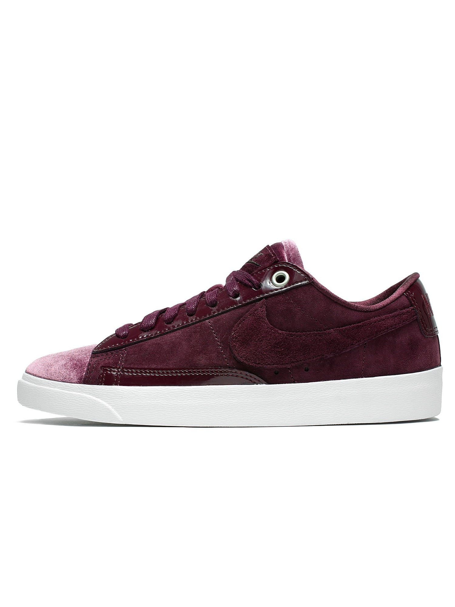nike blazer low burgundy