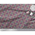 thumbnail image 3 of Soimoi Cotton Voile Fabric Floral Mandala Printed Fabric 1 Yard 42 Inch Wide, 3 of 3