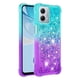 thumbnail image 2 of Funda para Motorola Moto G 5G 2023 Transparente con Brillos Carcasa Protectora Antigolpes con Glitter Brillante, 2 of 5