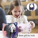 thumbnail image 5 of Injueey Auriculares con orejas de gato Auriculares inalámbricos Música Estéreo Auriculares con azules con micrófono Niños Hija fone Gamer Cables de audio/vídeo Violeta, 5 of 6