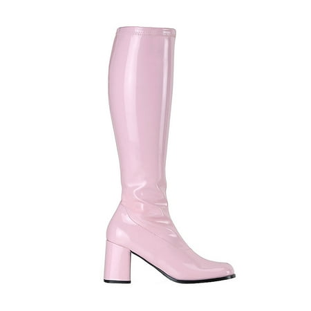UPC 843226000115 product image for Adult Pink Go-Go Boots Ellie Shoes GOGO, 8 | upcitemdb.com