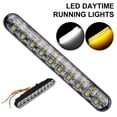thumbnail image 4 of High Quality 2 PCS Car DRL with 30 LED Daytime Running Light, White and Amber,, 4 of 8