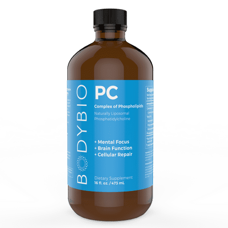 BodyBio - PC Brain Supplement 16 fl. oz. Phosphatidylcholine