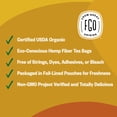 thumbnail image 6 of FGO Turmeric Ginger Tea, Organic, Eco-Conscious Tea Bags (100 Count), 6 of 10