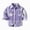 L101-Purple, variant on CAUYDY Kids Double Chest Pocket Plaid Flannel Shirt Jacket, Lapel Collar Long Sleeve Button Up Shacket(L101-Purple,12-18 M)