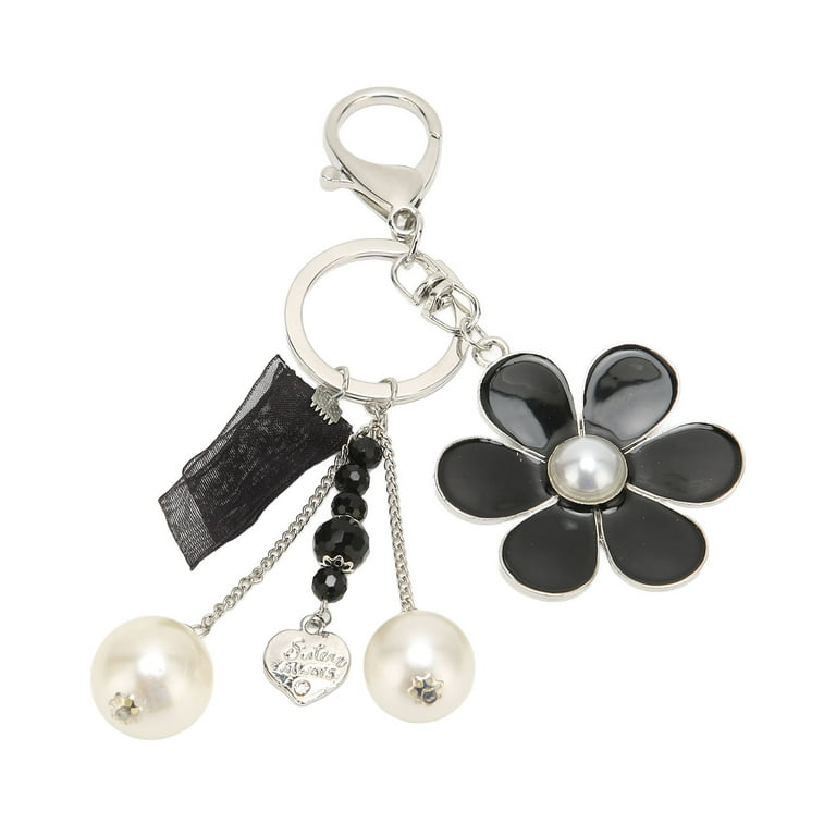 Women Key Chain, Imitation Pearl Flower Keyrings Elegant Key Chain,  Exquisite Bag Suitcase Car Accessories Decoration, Wedding Engagement  Birthday Gift Summer Holiday Party Favors, Anniversary Graduation Gifts  Theme Party Supplies - Temu