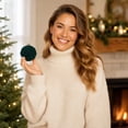 thumbnail image 4 of 24 Pcs Flocked Christmas Ornaments Balls Velvet Shatterproof Christmas Tree Decorations, 4 of 6