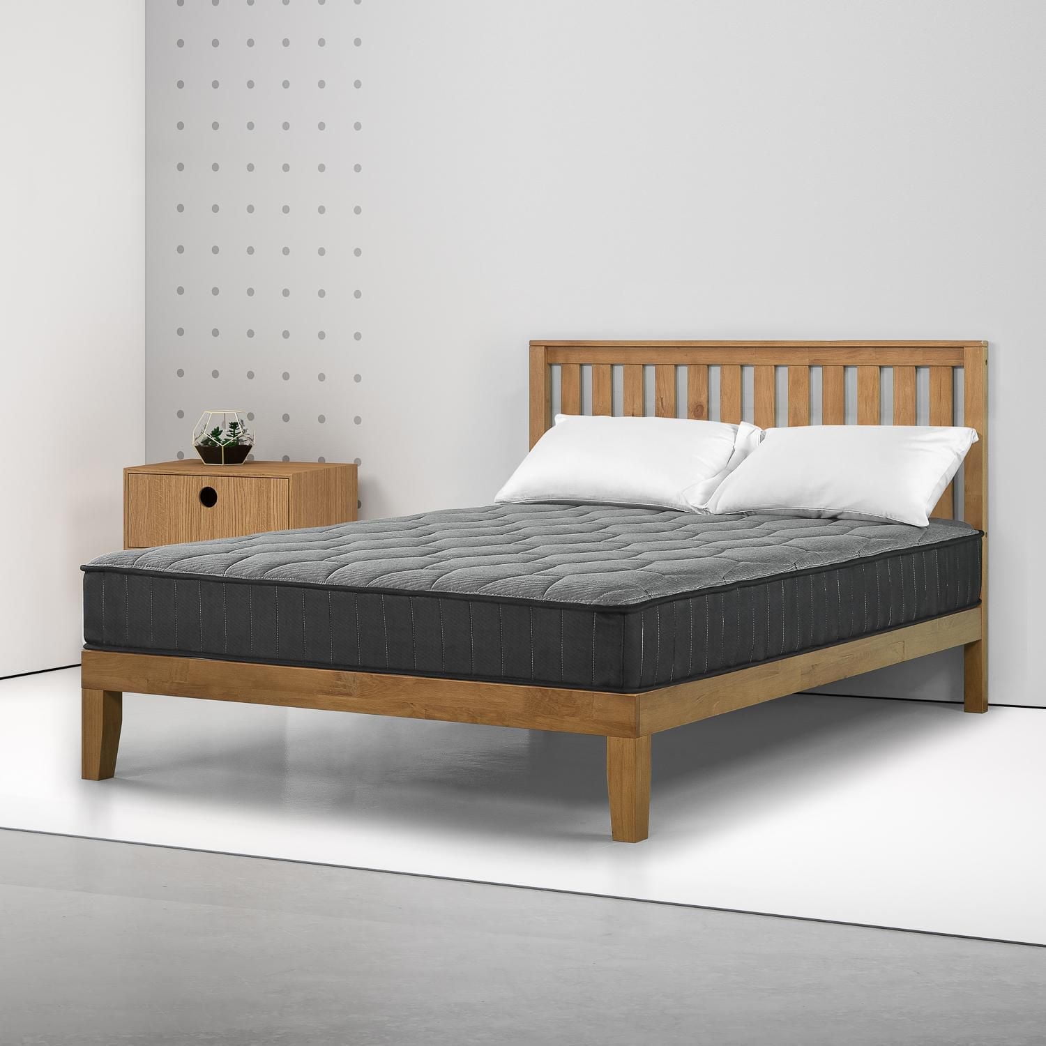 Zinus Spa Sensations 8 Inch Hybrid Gel Memory Foam Pocket Spring Mattress