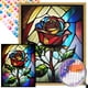 thumbnail image 1 of (ZQS089-AB) Parte la serie AB Diamond Rose Plant resina 40*50CM tamaño lienzo 45*55cm, 1 of 9