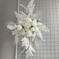 thumbnail image 4 of Wedding Simulation Flower Road Leading Flower Wedding Background Decoration, 4 of 9