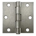thumbnail image 1 of Deltana S33U15-R 3 x 3 Po Charnière Carrée- Nickel Satiné - Acier - Pack de 2, 1 of 1