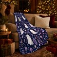thumbnail image 3 of Ghost Pumpkin Scene Ghosts And Pumpkins Spooky Holiday Art Halloween Lovers Playful Harvest Motif Warm Flannel Blanket, Halloween Gift for Living Room and Family Room Home Decor, 3 of 9