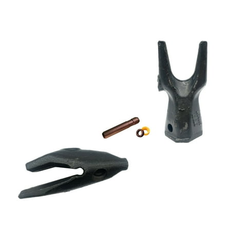 

Backhoe Bucket Adapter 201-1234 1 Lip Tooth 208-5237 w Pin fits CAT DRS230