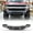 Black, variant on 2Pcs/set Mid-Body Front Bumper+Side Wings for 2016-2018 Chevy Silverado 1500,Heavy Duty Steel Modular 2 IN 1 Design