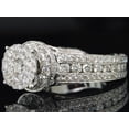 thumbnail image 3 of Ladies 14K White Gold Round Diamond Engagement Bridal Ring Wedding Band 4.50 Ct., 3 of 8