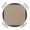 Black Brown, variant on Cream Geometric Round Fitted Tablecloth with Elastic Edge, Waterproof Table Cloth Table Cover for 36"-44" Tables, White Greek Key Design Abstract Modern Art Tablecloths for Dining Picnic Outdoor