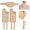 thumbnail image 3 of 2Pcs Essential Oil Pack Set Washable Reusable Neck Leg Essential Oil Wrap Mess-Free Oil Pack Wrap with Adjustable Elastic Straps Soft Comfortable Oil Pack Leak-Proof Oil Wrap for Neck Leg, 3 of 6