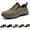 Khaki, variant on Teresad Shoes Men Comfortable Waterproof Orthopedic Walking Hiking Shoes
