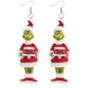 thumbnail image 1 of Grinch Earrings Christmas Grinch Ornaments 1 Pair Cute Cartoon Earrings Gift For Women Girl Birthday/Valentine's Day/Anniversary, 1 of 5