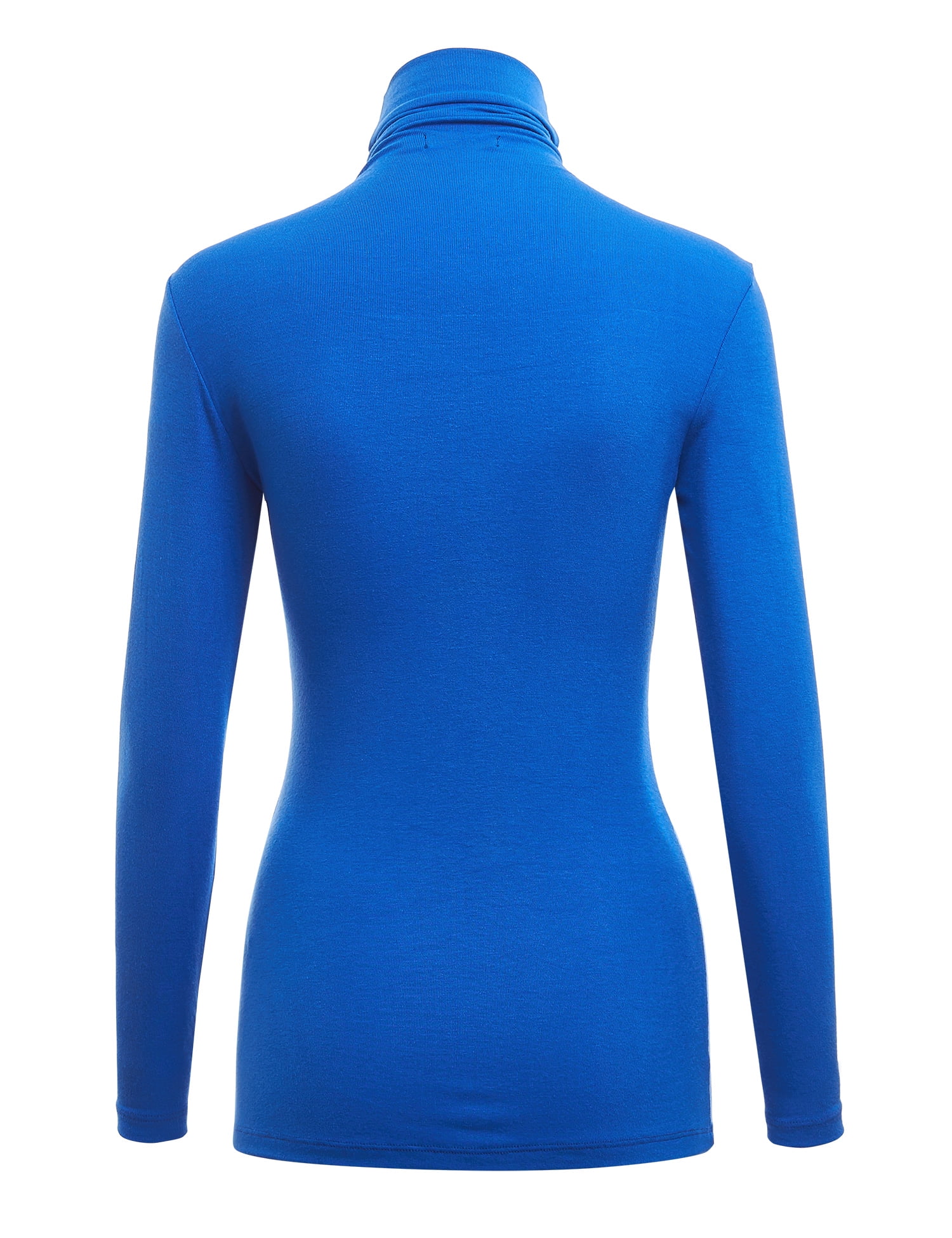 Made by Johnny Women's Slim Fit Lightweight Long Sleeve Teal