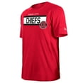 thumbnail image 2 of Men's New Era  Red Kansas City Chiefs 3rd Down High Density Print T-Shirt, 2 of 5