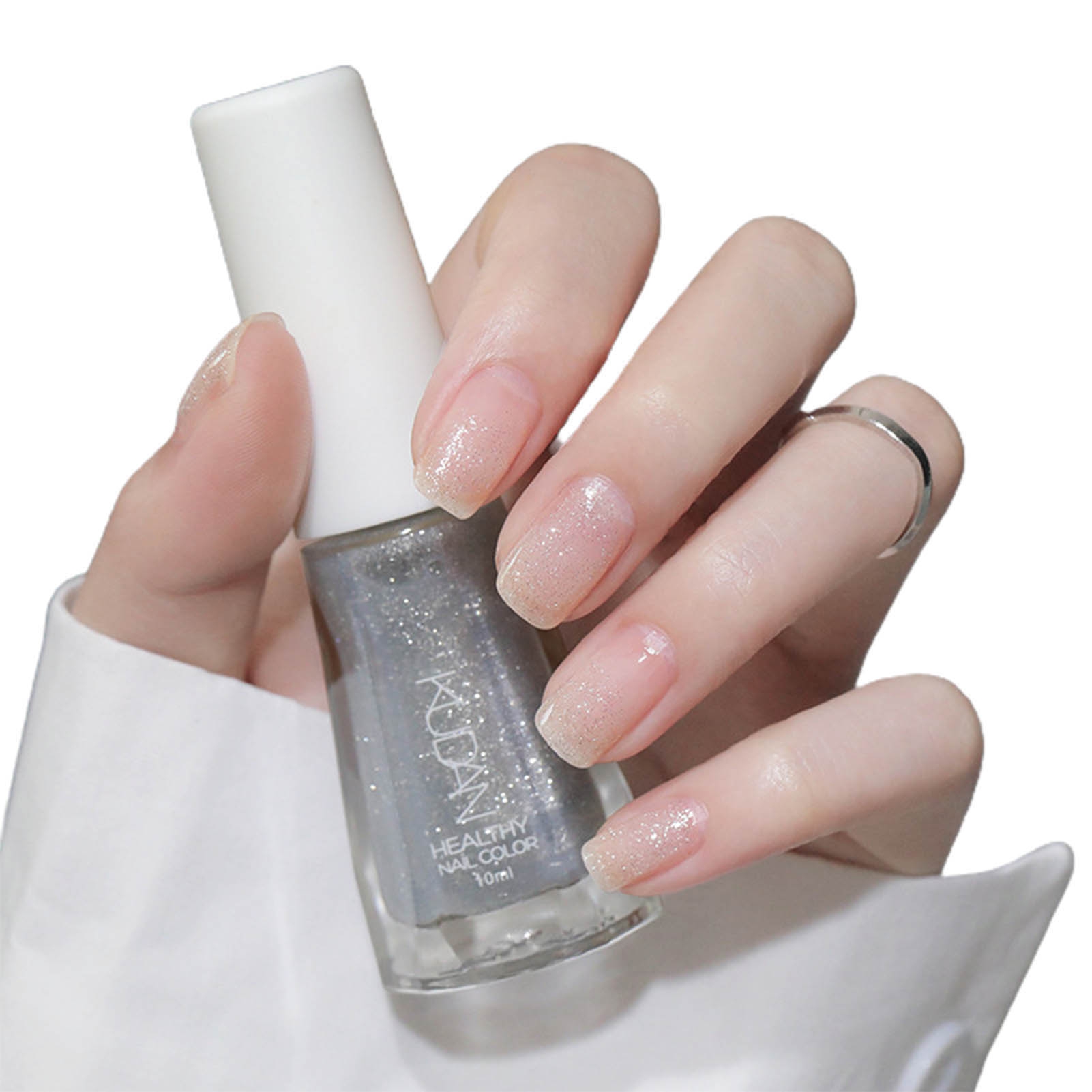 Mightlink 10ml Quick Drying Nail Polish WaterBased Tearable Sequins