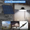 thumbnail image 2 of Claoner Solar Shed Lights Outdoor Indoor, LED Dusk to Dawn Pendant Lights with Remote Control, 2 of 6