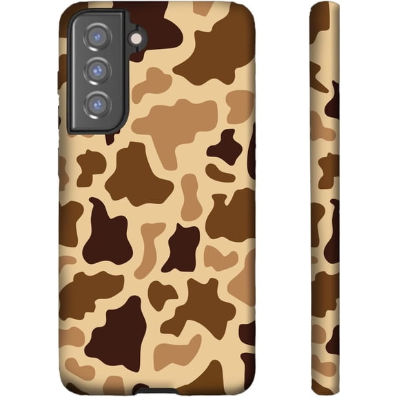 Case for Samsung Galaxy S25/24, Camo Design, Dual Layer Soft TPU Hard PC Bumper Phone Case Design for Men Women