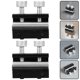 thumbnail image 1 of VERDANVERSE 2Ud Herramienta Para Mantenimiento De Cables De Con Doble Cabezal Y Material Resistente Negro, 1 of 8