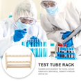thumbnail image 3 of 1pc Wooden Test Tube Rack Practical Test Tube Stand Test Tube Storage Rack, 3 of 3